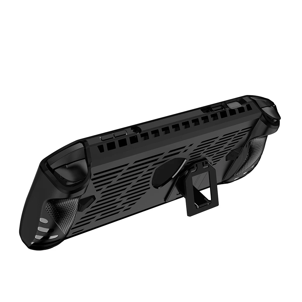 For MSI Claw Handheld Console TPU Case Protector Shell Sleeve with Kickstand Protective Cover for MSI Claw Handheld Accessories