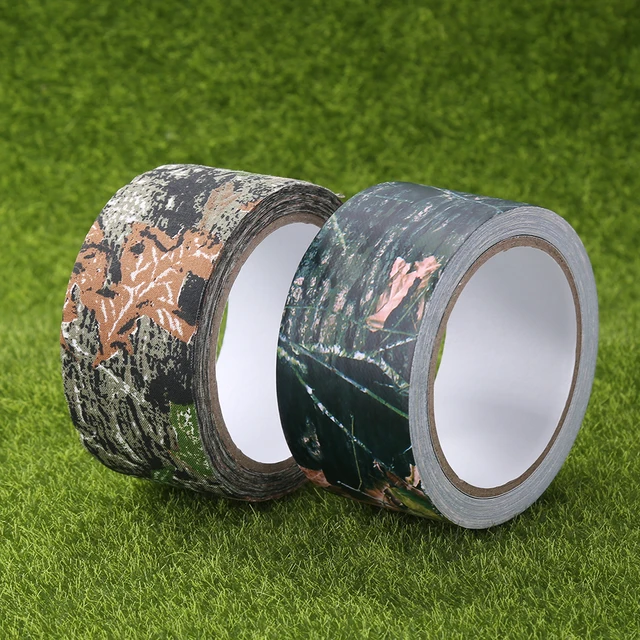 Camouflage Invisible Tape Camo Form Reusable Self Cling Camo Hunting Rifle Fabric Tape Wrap Outdoor Camping Accessories 4