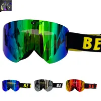 2024 New Magnetic Double Layer Ski Goggles Polarized Lens Skiing Anti-fog UV400 Snowboard Goggles Men Women Ski Glasses Eyewear 1