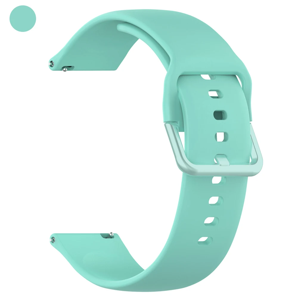 Enhanced Silicone Sports Watch Band – Premium Quality, 20mm/22mm, Multiple Fits