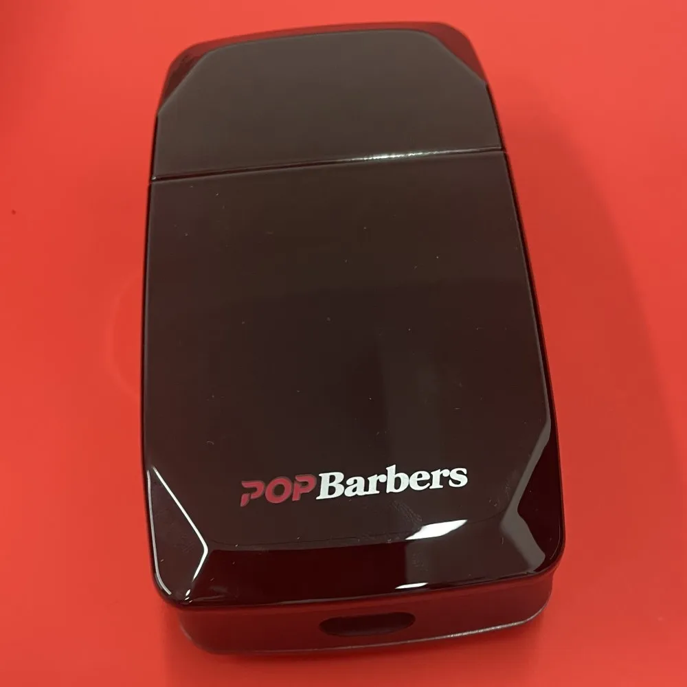 Pop Barbers P600 Pro Foil Lithium Plus Titanium Foil Shaver Cord/Cordless Rechargeable 9000rpm/min Shaver For Men Bread Trimmer 6