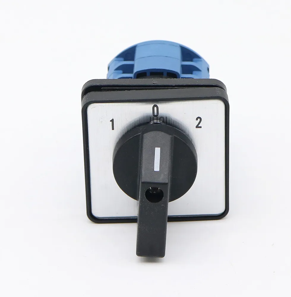 Commutateur Rotatif LW26-25 M07/4 - 25A, 4 Pôles, 3 Positions - Pour Cuisinière électrique, Démarrage Moteur