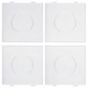 4pcs/9pcs 5mm Large Square Fuse Beads Boards, Plastic Beads Boards, Pegboard for DIY HAMA Bead Art Craft Beads Making Supplies 5
