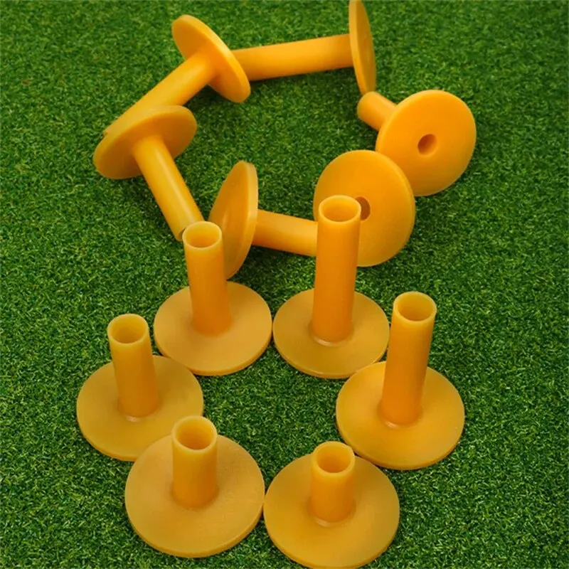 10pcs PGM Rubber Golf Tee Holders for Indoor Outdoor Golf Driving Range 43mm 54mm 70mm 83mm Golf Ball Practice Accessorice QT001