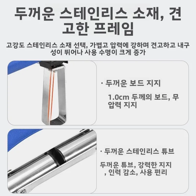 두꺼운 병원 가정용 화재 진압 기업 훈련용 응급 들것 침대 프레임 성인용 간이 휠 이동식 엘리베이터