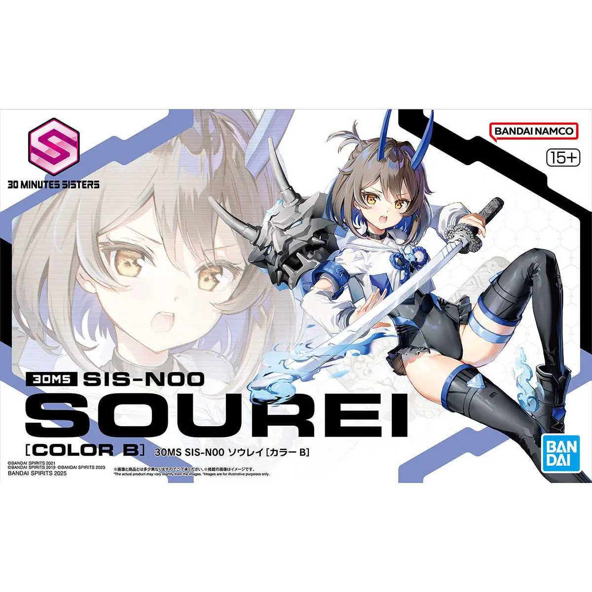 M*O様 30MS 5点セット シュレミ、ソウレイ、ユフィア、エリエネ、ダッシュ 30 Minutes Sisters SIS-Y00 Shuremi (Color B) Model Kit – USA