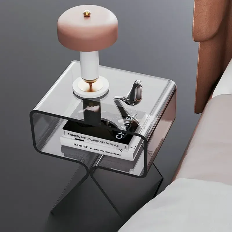Acrylic Bedside Table Side Table Children Bedside Cabinet
