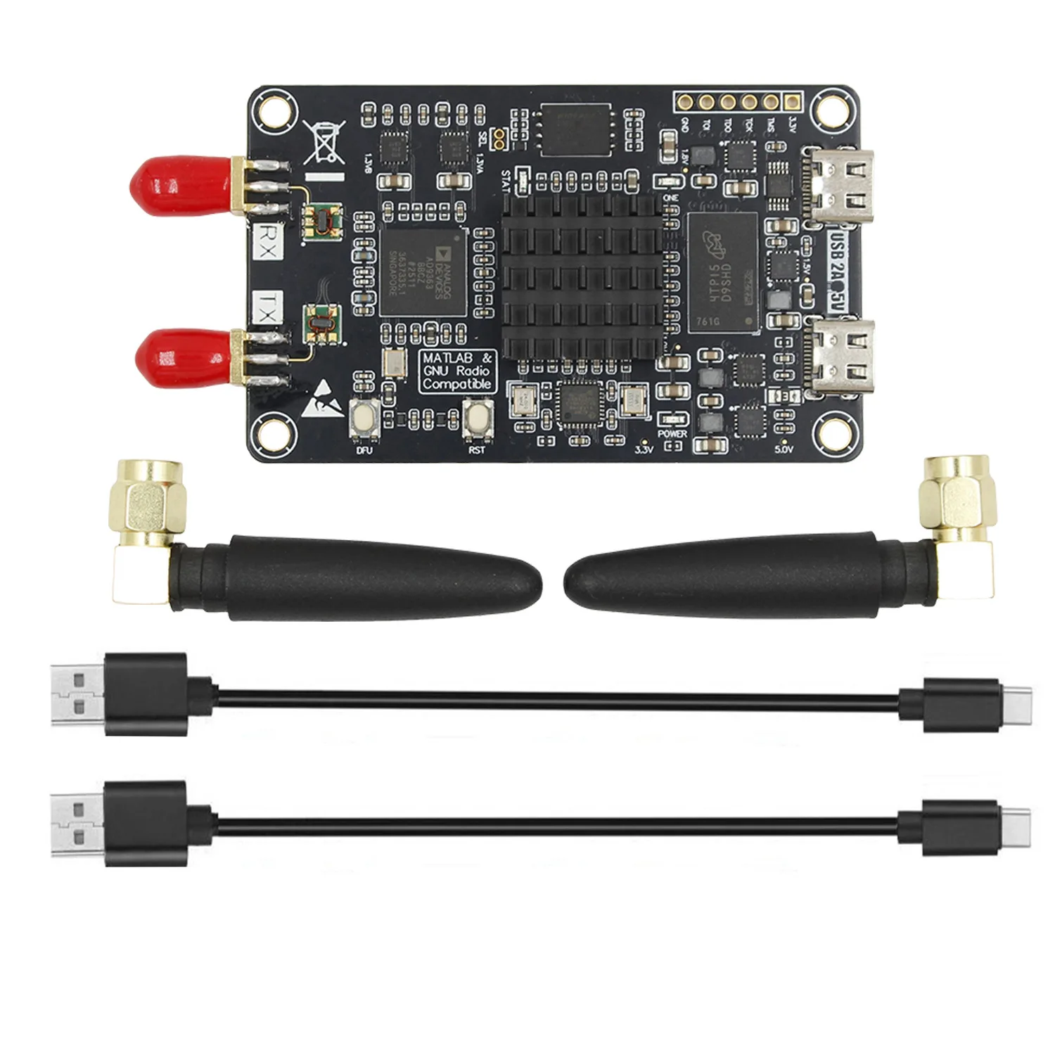 Zynq7010 AD9363 SDR XC7Z010CLG400+AD9363ABCZ PlutoSDR Nano용 소프트웨어 정의 라디오 개발 보드