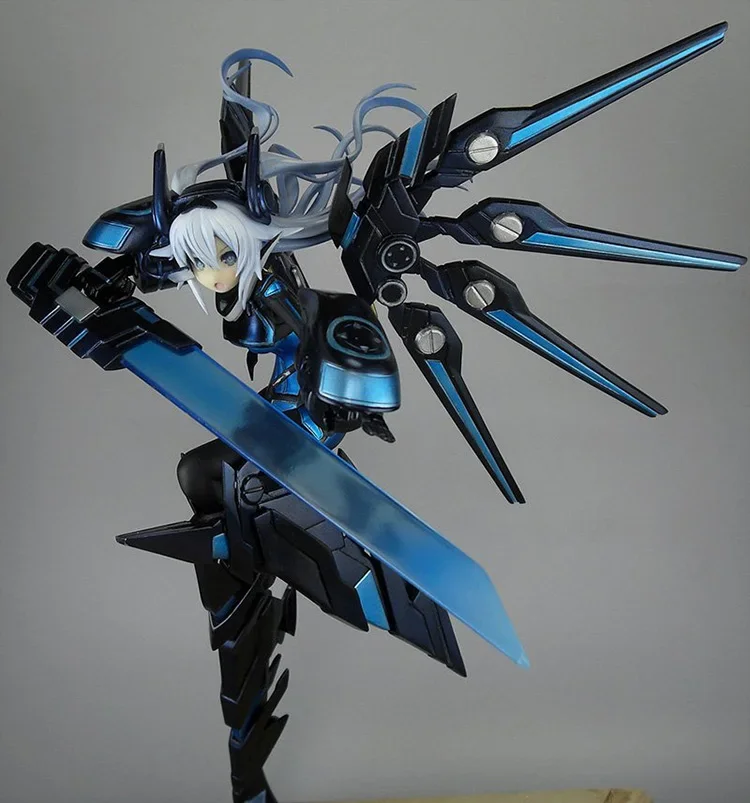 

Anime Uncolored Resin Figure Kit Megadimension Neptunia VII Unpainted Garage Resin Kit Model GK