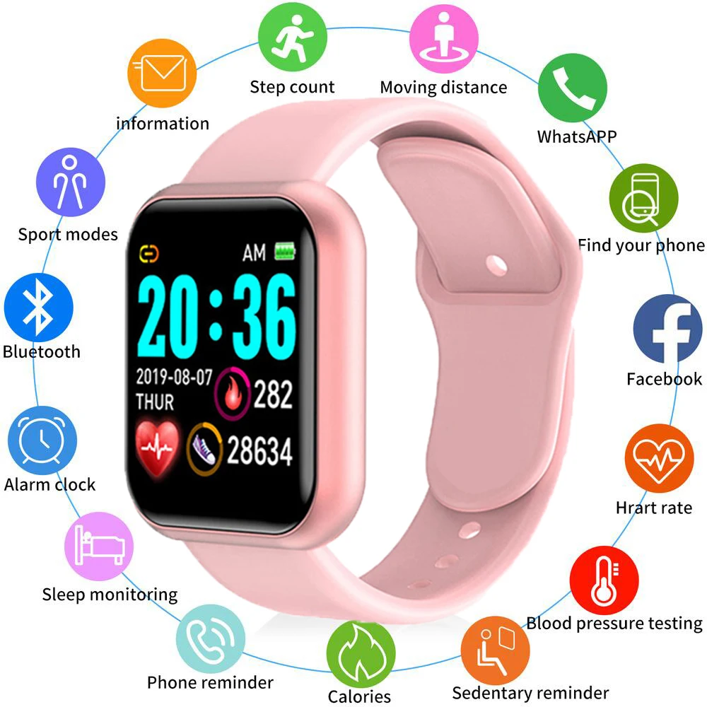 Smart Watch Multifunzionale Uomo Donna Bluetooth Connected Phone Per Xiaomi Fitness Sports Bracciale Sleep Monitor Smartwatch