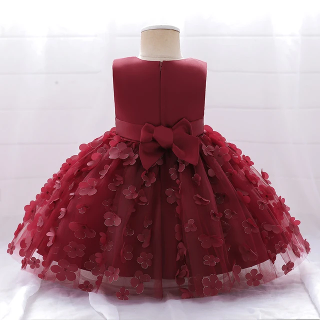 Flower Girls Princess First Birthday Outfits 1 And 2 Years Old Birthday  Baby Toddler Dresses Clothes Vestido Infantil Para Festa G1129 From 10,69 €  | DHgate