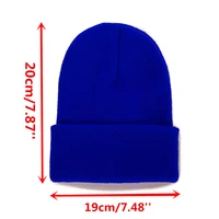 New Unisex Multicolor Autumn & Winter Beanie Hat Men Basic Daily Beanie Women Soft Knitted Hat Elegant All-match Streetwear Cap 6