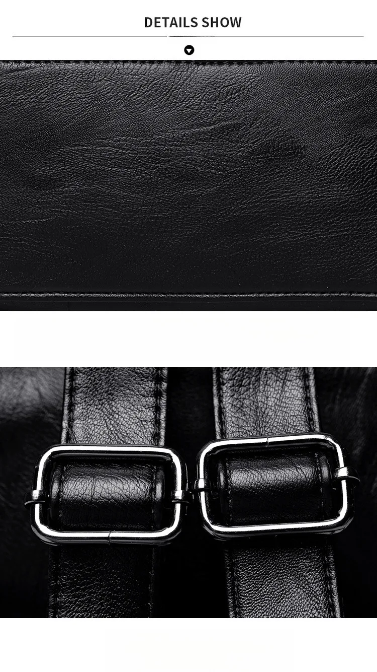 2024 Spring/Summer New Trendy Korean Edition Fashion Multi functional Soft Leather Backpack Large Capacity Women's Travel Bag_desvips.com