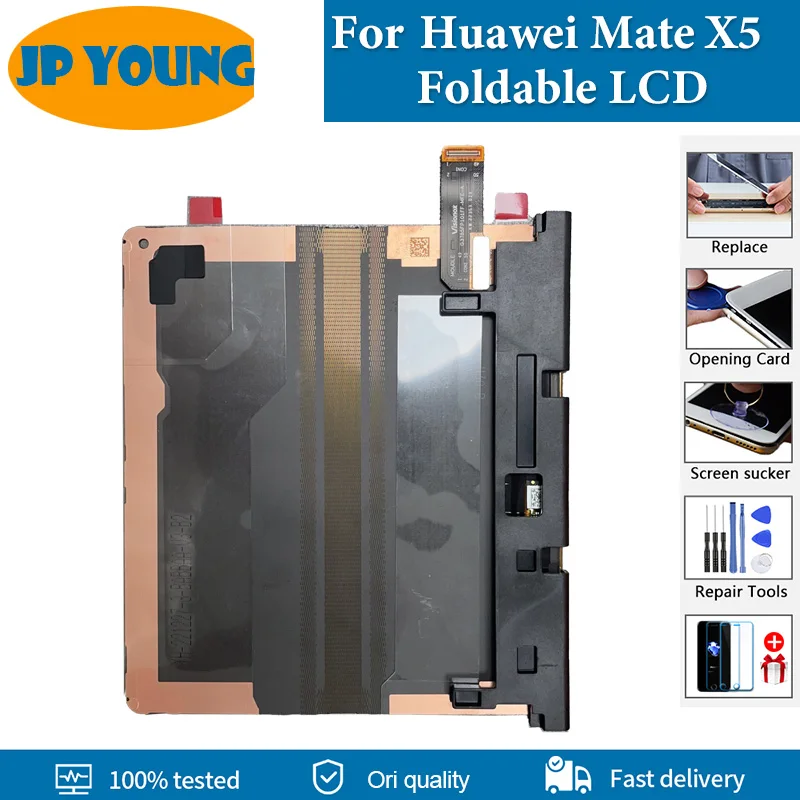 

7.85" Original OLED For Huawei Mate X5 Foldable Screen ALT-AL10 LCD Display Touch Screen Digital Assembly Replacement Parts