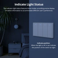 Zemismart Zigbee Push Wall Light Switches Work with Tuya Alexa Google Home Smartthings via hub 1 2 3 4 Gang Neutral Interruptor - Image 5