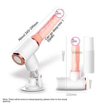 Electric retractable gun machine fake penis sex appeal appliance female inflatable baby women use masturbation device self heati 3