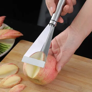 Stainless Steel Triangle Fruit Carving Knife 2