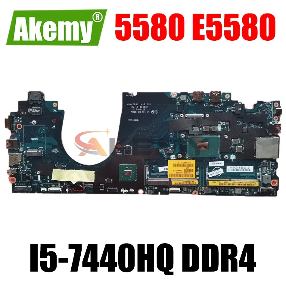 Carte mère Intel Core i5-10210U 0PD7RH pour DELL Latitude 3510