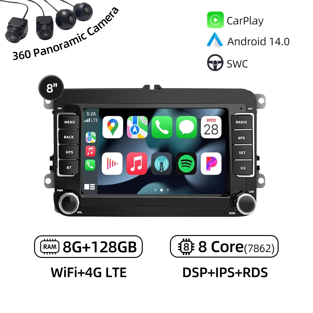 8G 128G 360 Camera