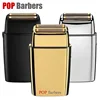 Popbarbers 8800RPM Scissors Rechargeable Metal Beard Shaver Men's Electric Shaver Slimming Head Shaver Professional Trimmer 1