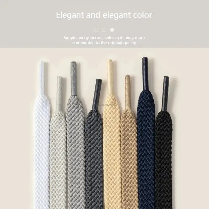 Classic Fabric Flat Shoelaces for Sneakers