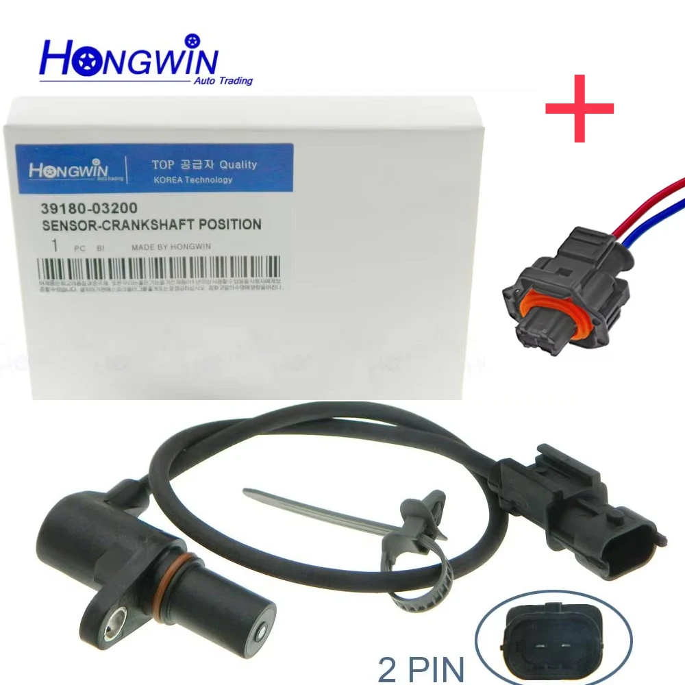 39180 03200 Crankshaft Position Sensor Fits Hyundai FOR Kia Motor ,39180-03200 ,3918003200