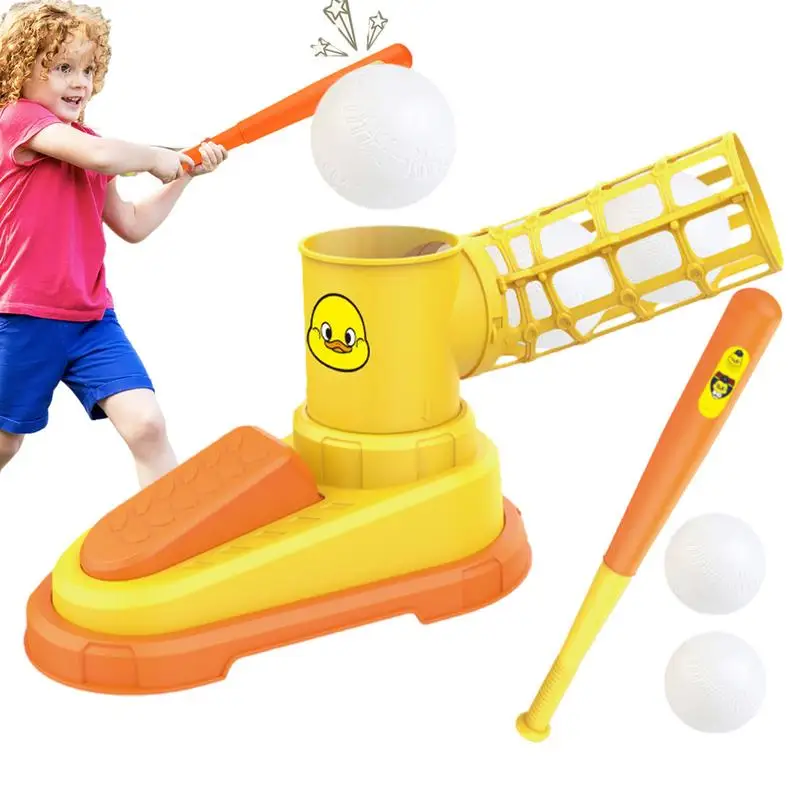 

Kids Pitching Machine Baseballs Baseball Training Machine For Kids Spiral Texture Sports Equipment For Baseball Novices
