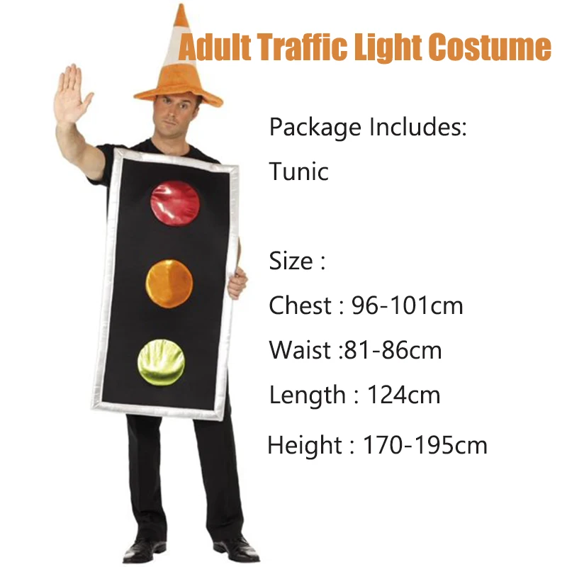 Amazon.com: Traffic signal light fancy dress costume tshirt : Clothing,  Shoes & Jewelry