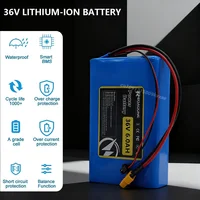 Batterie rechargeable 6,0 Ah pour scooter électrique/hoverboard/vélo électrique – bloc d'alimentation haute capacité 216 Wh 4