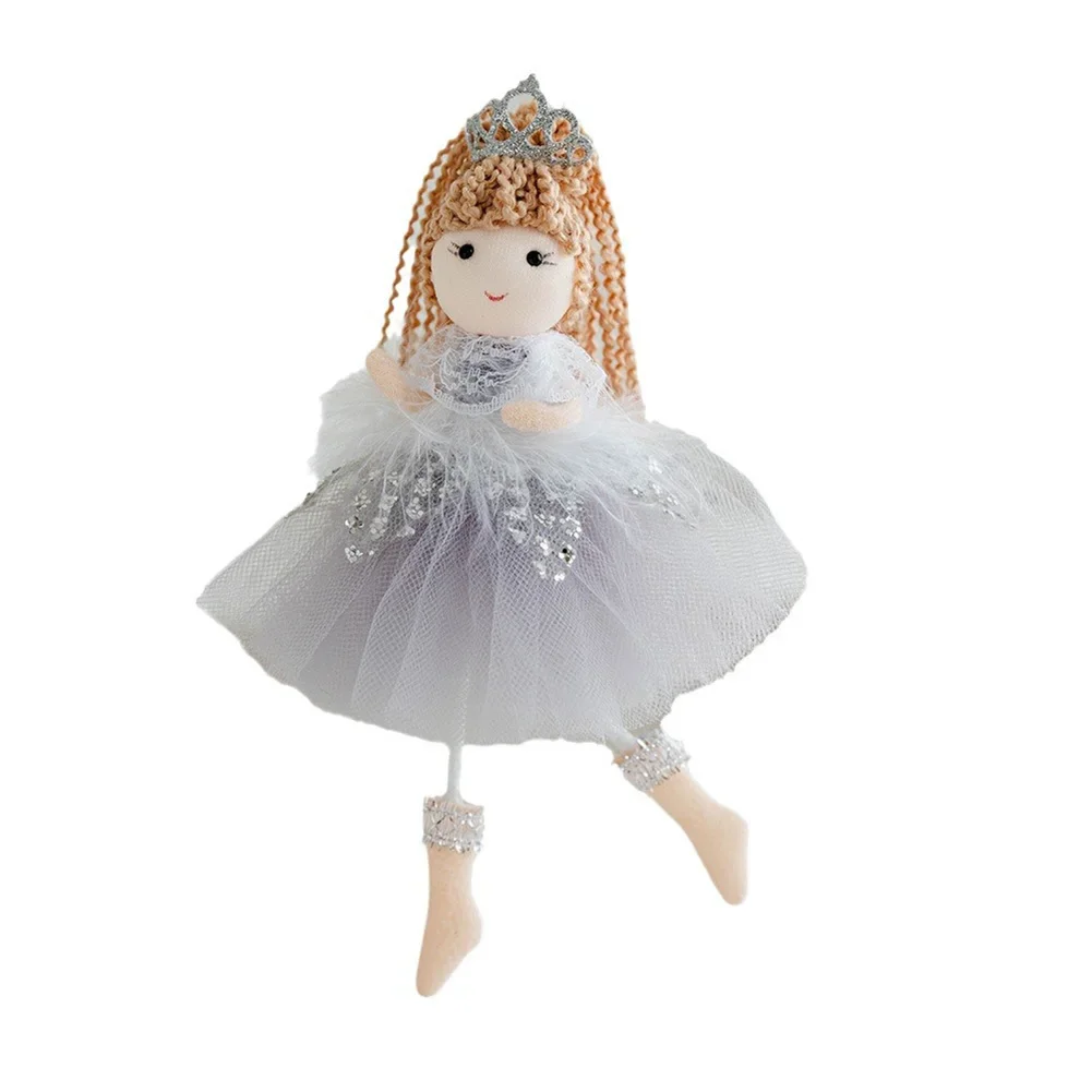 thumbnail image 1 of Muñeco de peluche de ángel de Navidad, colgante para árbol de Navidad, adorno para colgar, colgante de Navidad para Año Nuevo 2024, Navidad Natal Noel, 1 of 5