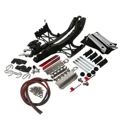 Motorcycle One Touch Opening Saddlebag Latch Lids Hardware Cover Kit For Harley Touring Electra Street Glide 2014-2022 2021 2020