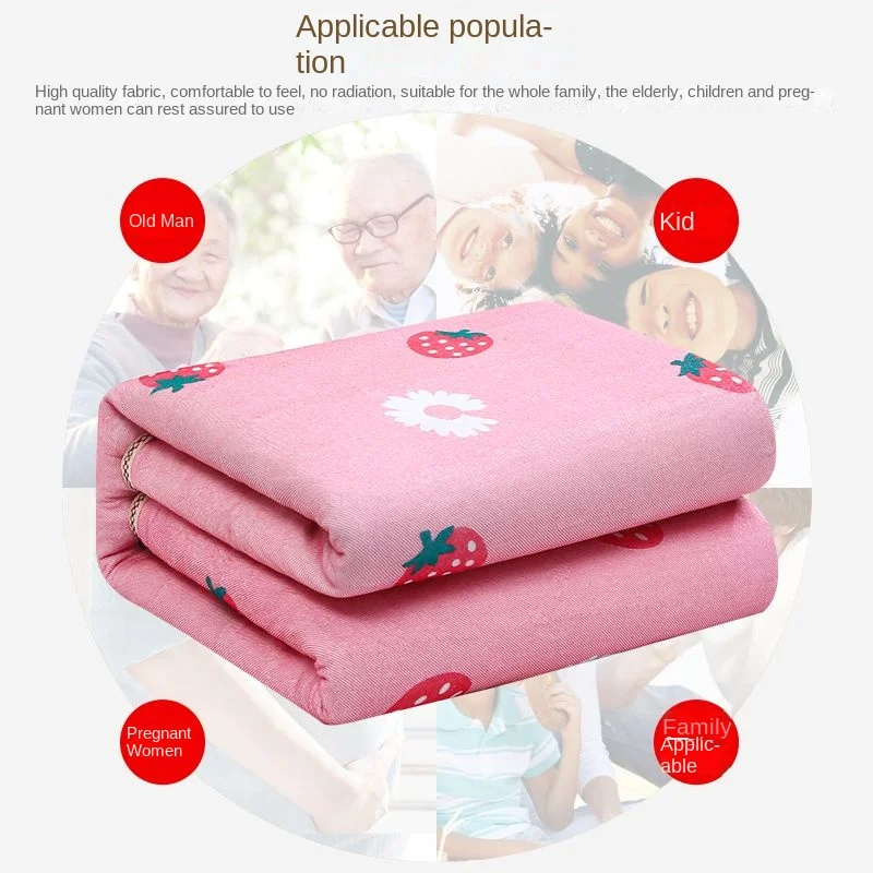 Electric Blanket Heater Body Warm Heated Blanket Single/Double Thermostat Electric  Heating Blanket Electric Heating Color Random - AliExpress