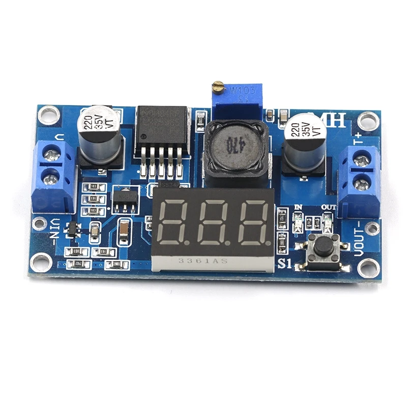 DC-DC понижающий модуль LM2596 DC/DC 4 0 ~ 40V до 1 25-37V Регулируемый регулятор напряжения