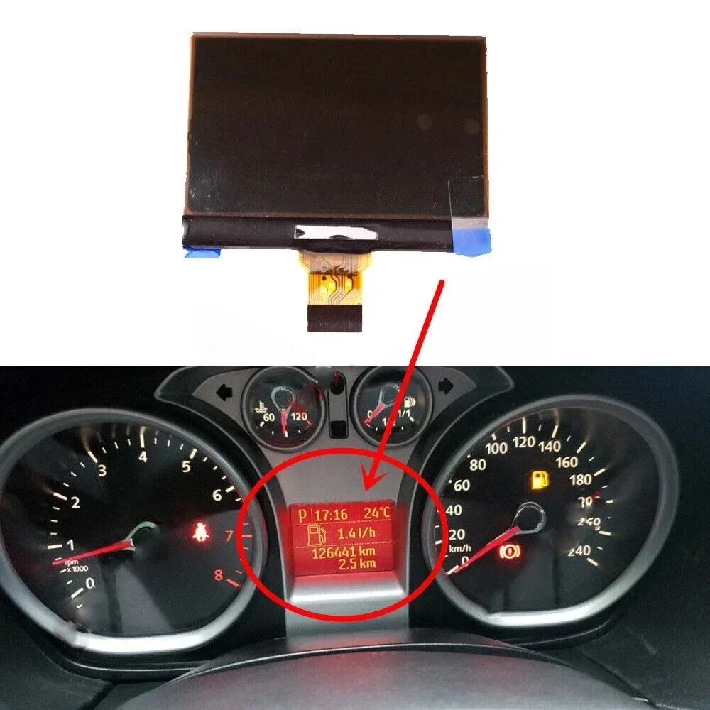 LCD Display Ford Focus 2008-2011 C-Max 2007-2010 Galaxy Kuga Dashboard Instrument Cluster Pixel Missing 1pc