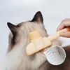 Cat Hair Remover Brush Dog Hair Grooming Comb for Long Hairs Cat Accessories Pet Supplies Dog Remove Hair Cleaning Bath Brush 6