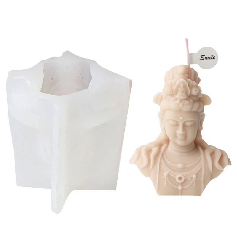 

Силиконовая форма Будды для мыла, торта, шоколада, DIY формы для изготовления свечей, смоляные формы