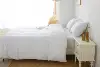 3-Piece King Duvet Cover Set - Solid White Bedding with 1 Duvet Cover & 2 Pillow Shams (Comforter Not Included) 2