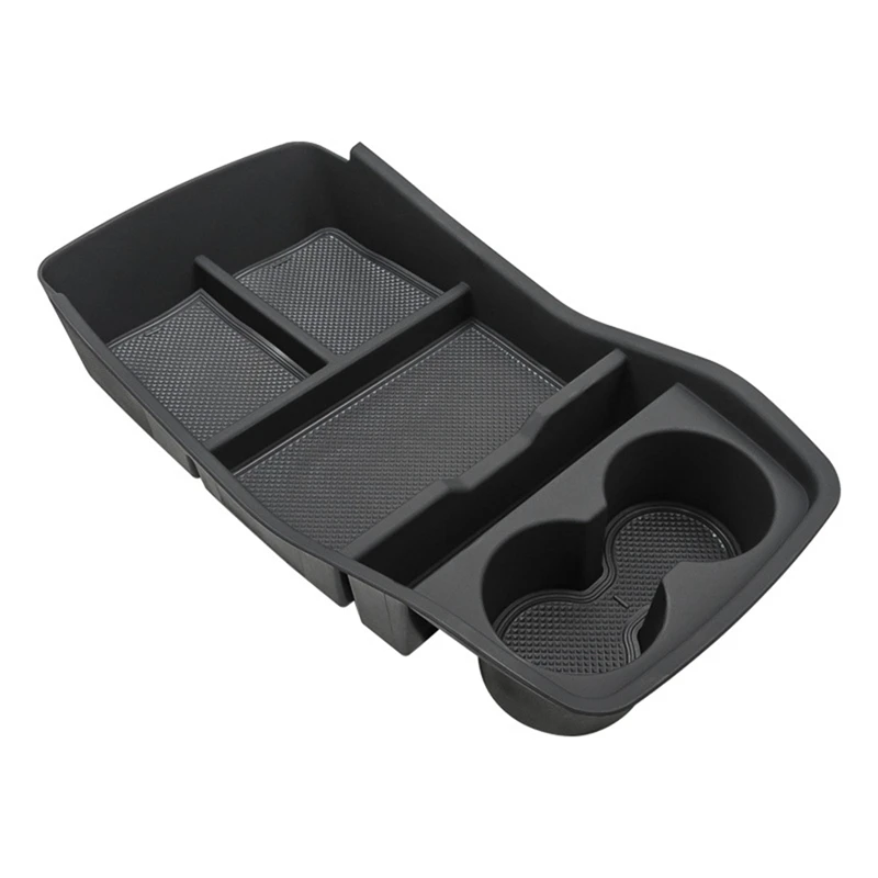 Car Accessories Container Center Storage Box Console Armrest Organizer Holder Phone Tray For Kia EV9