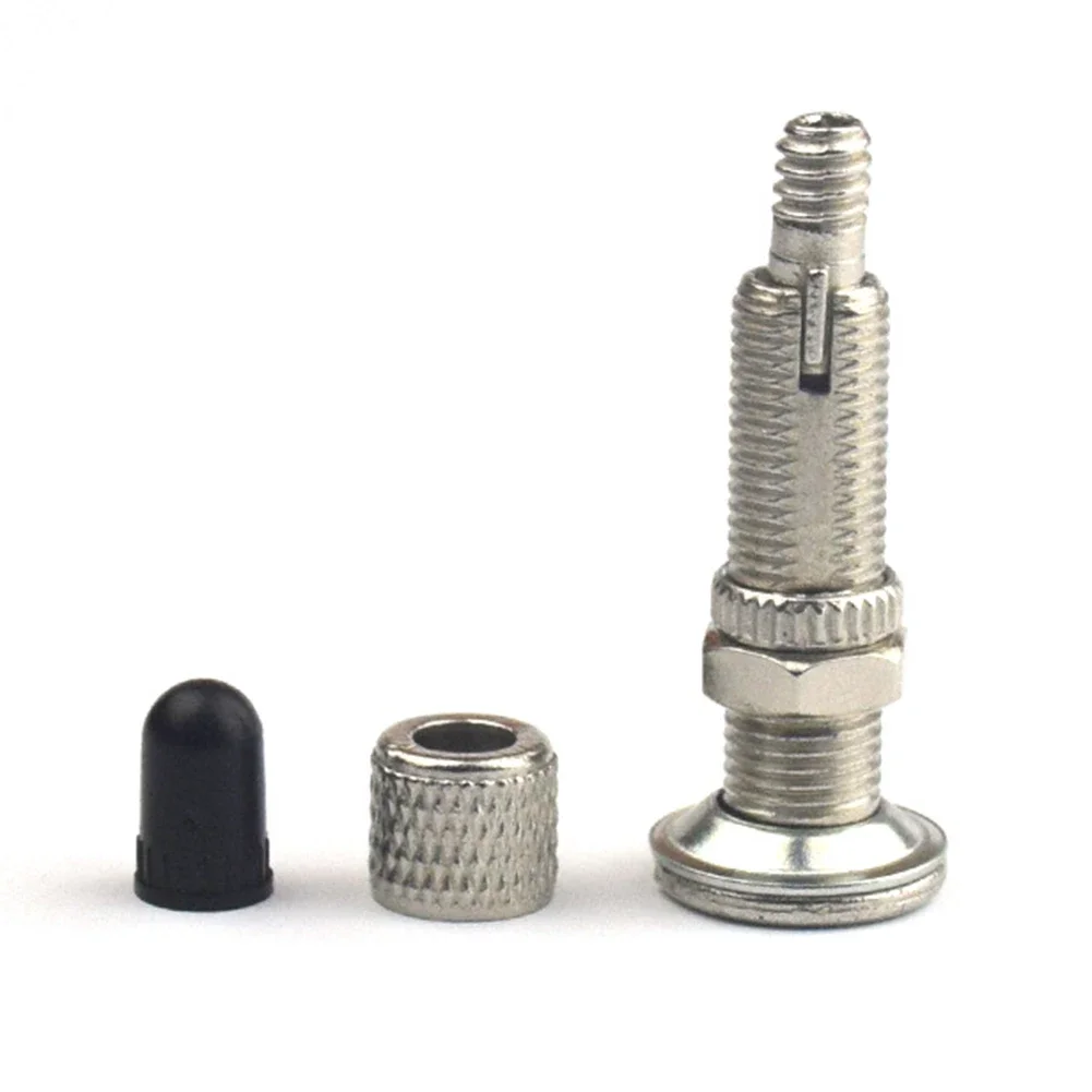 4 pcs Bicycle Tubeless Valve Bike Dunlop Valve Woods English Valves Replacements Zinc Alloy Cycling Valves Bike Accessories