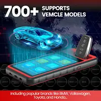 Autel MaxiIM KM100 Key Fob การเขียนโปรแกรม Immobilizer เครื่องมือ 2PCS Autel IKEY สําหรับ 60s Key รุ่น OBD IMMO Key การเรียนรู้ 99% รถ 6