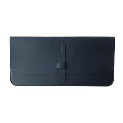 Dustproof Wireless Keyboard Sleeve: Anti - Shock PU Leather Storage Bag, Portable Ultra Slim Protective Case (Black)