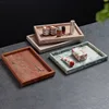 New Marble Trays Decoration Natural Lotus Green Marble Jewelry Tray 30x20cm Rectangular Bathroom Storage Tray Home Decoration 1
