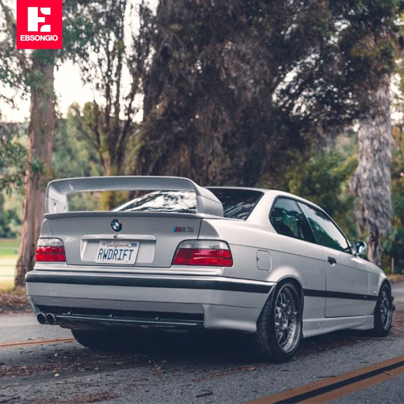 BMW 覚める E36 M3リアスポイラー アルピンホワイト モール 