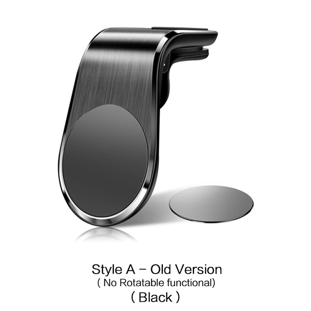 L-Type Phone Holder in Car Smartphone Stand Clip for Mount Car Magnetic Phone Holder Suit to All Model Cellphone