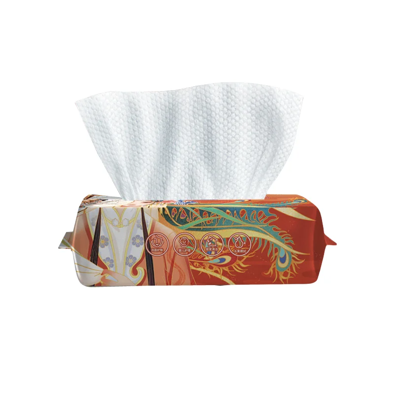 Фото Одноразовое полотенце для лица Washrag, утолщенное очищающее сухое и влажное удаление, мягкая мочалка с жемчужным узором, средство для снятия макияжа №5