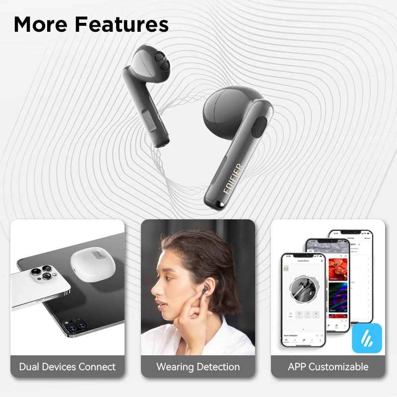 EDIFIER W320TN ワイヤレスイヤホン Edifier W320TN | Edifier