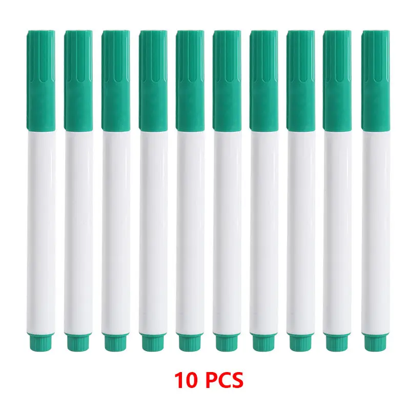 Vibrant Erasable Whiteboard Markers - Fine Tip for Drawing & Doodling, Smooth Writing & Easy Erasing
