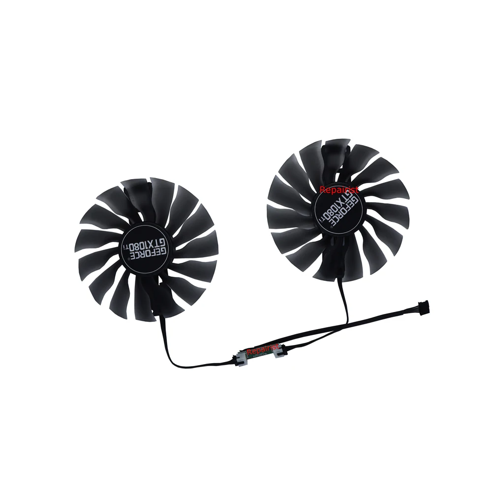 2 Pz/Set, Ventola Della Scheda Video, Per Emtek Xenon Gtx 1070 Super Jetstream, Per Emtek Xenon Gtx 1080 Ti Gtx1080Ti Jetstream,Per Emtek Xenon Gtx 10