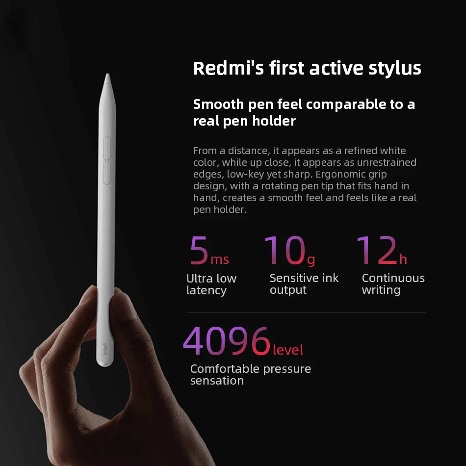Redmi Pad Pro 4096  з  80mAh ͸ 5ms Ͻ Type-C    Redmi ŸϷ 