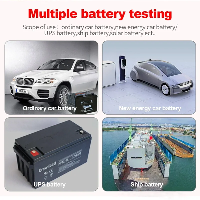 Dy226/266a 3 in 1 intelligenter Anti-Burn-Kfz-Batterie detektor 6V 12V 4-stellige Anzeige Auto Power Load Batterie Test Tool – Detail 2